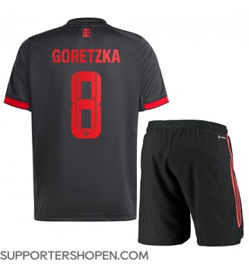 Bayern Munich Leon Goretzka #8 Tredje tröja Barn 2022-23 Kortärmad (+ korta byxor)